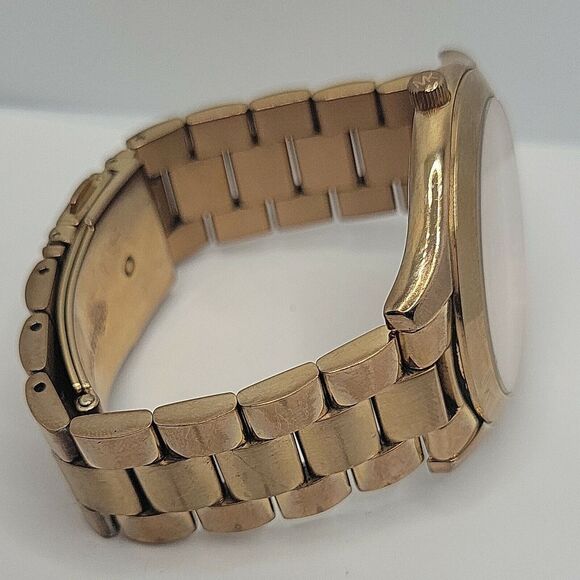 Michael Kors Runway MK3197 Unisex Stainless Steel Analog Dial Quartz Watch BC680 - Picture 9 of 10